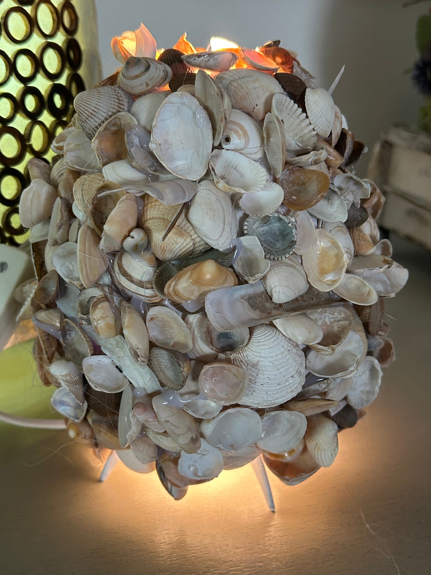 Schelpenlampje