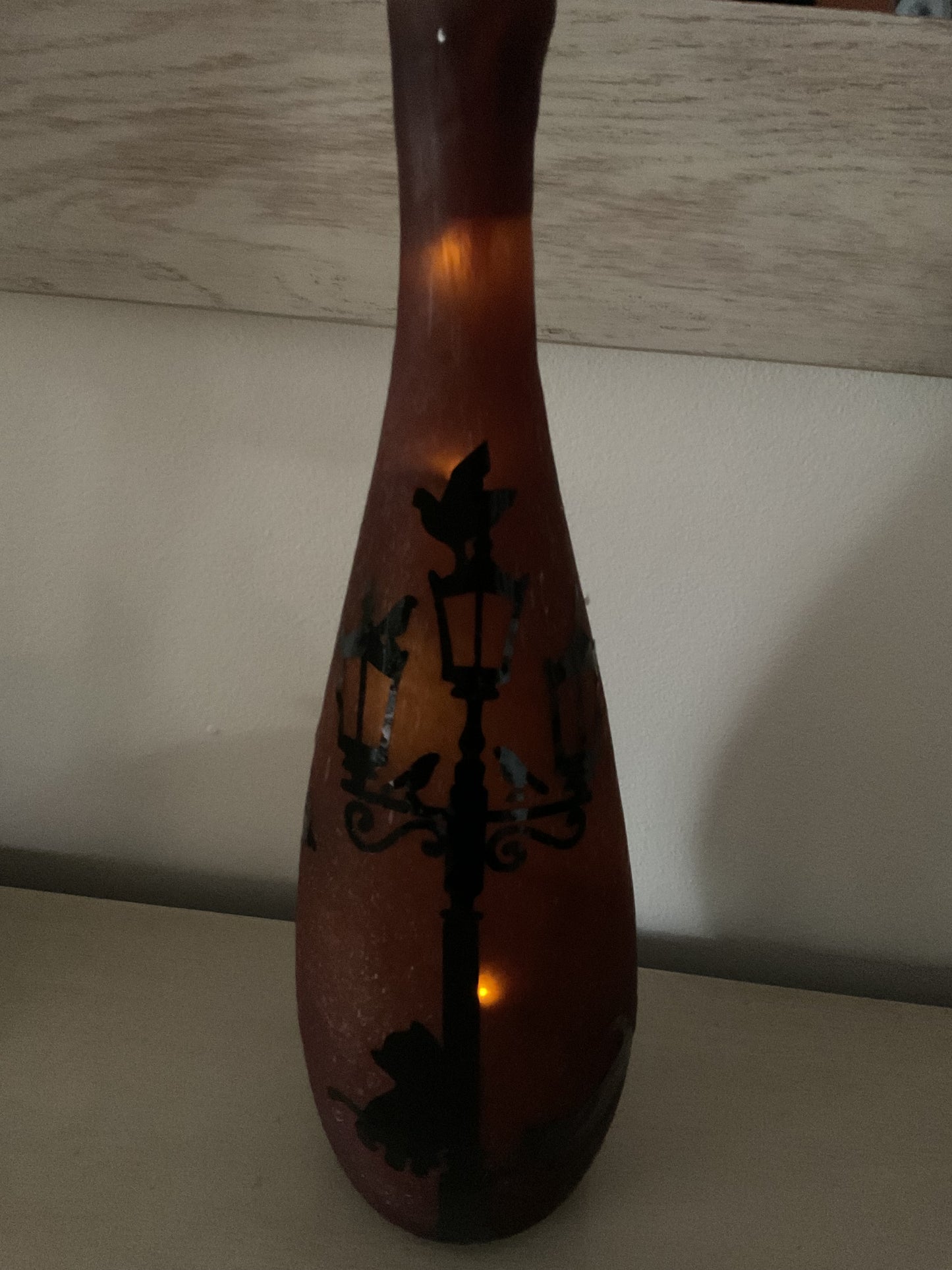 Verlichte fles