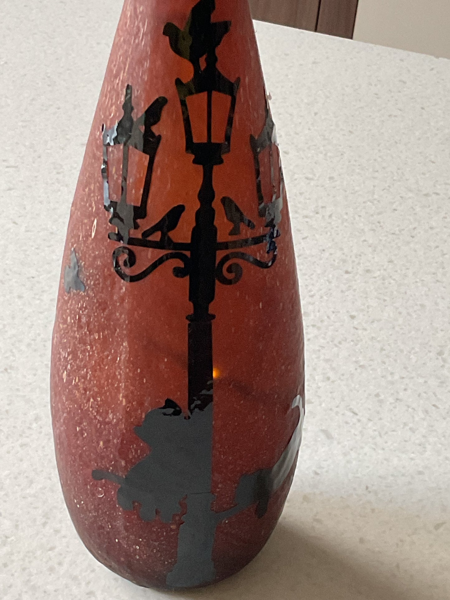 Verlichte fles