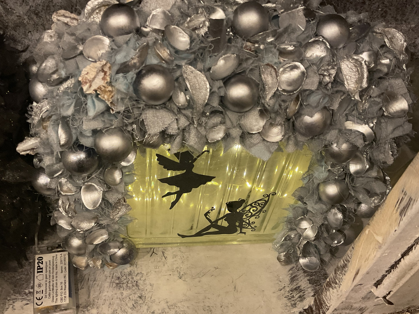 verlichte glasdal