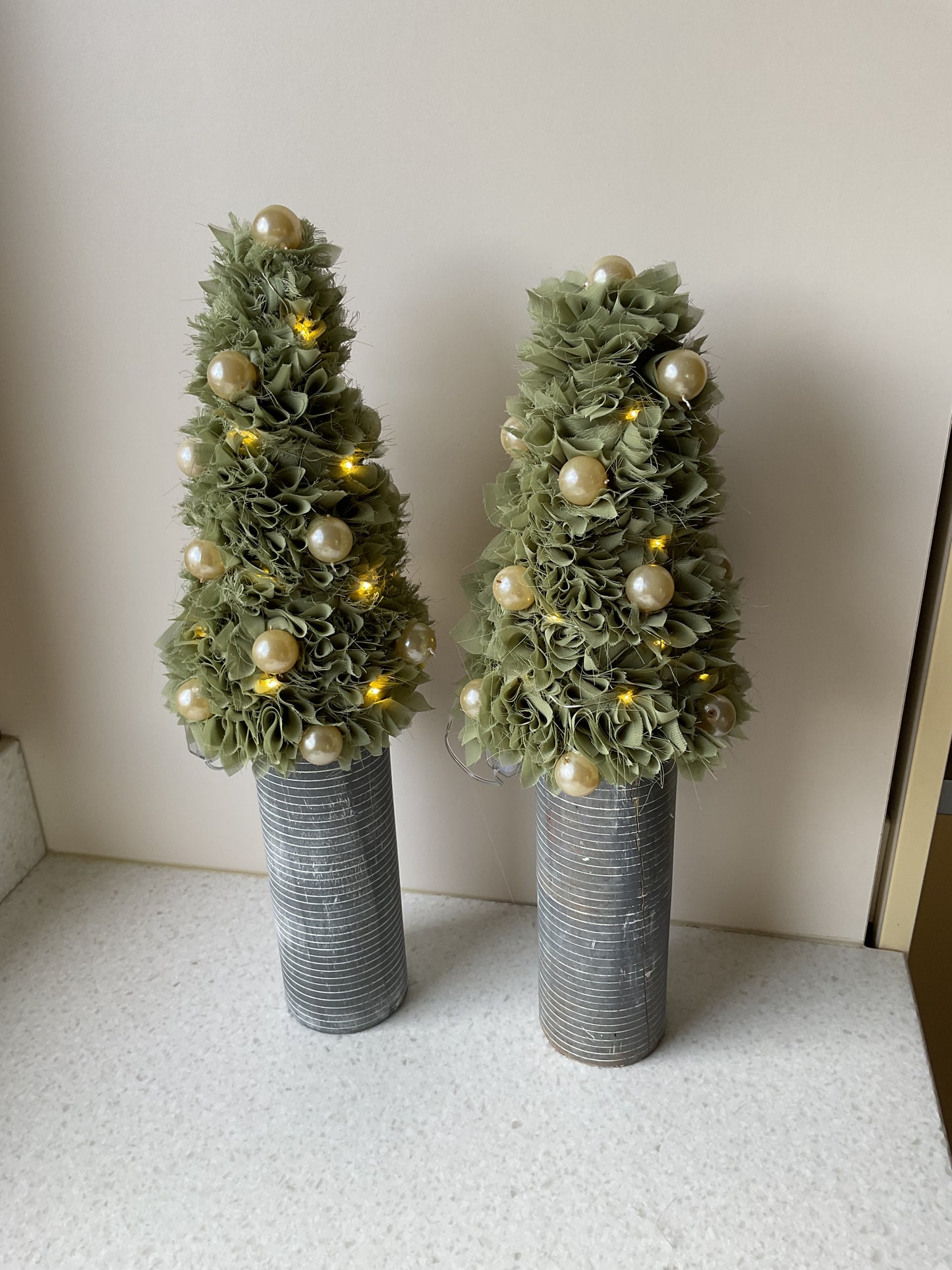 2 kerstboompjes