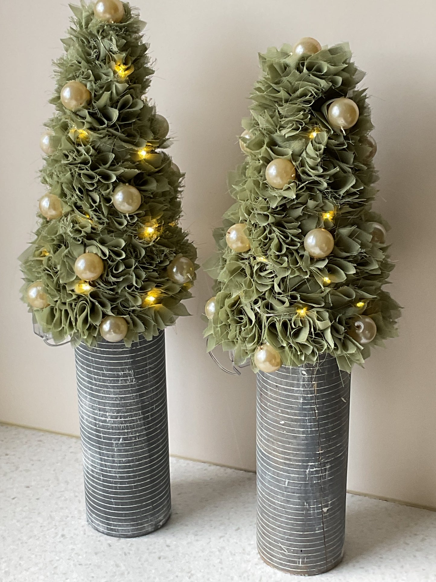 2 kerstboompjes
