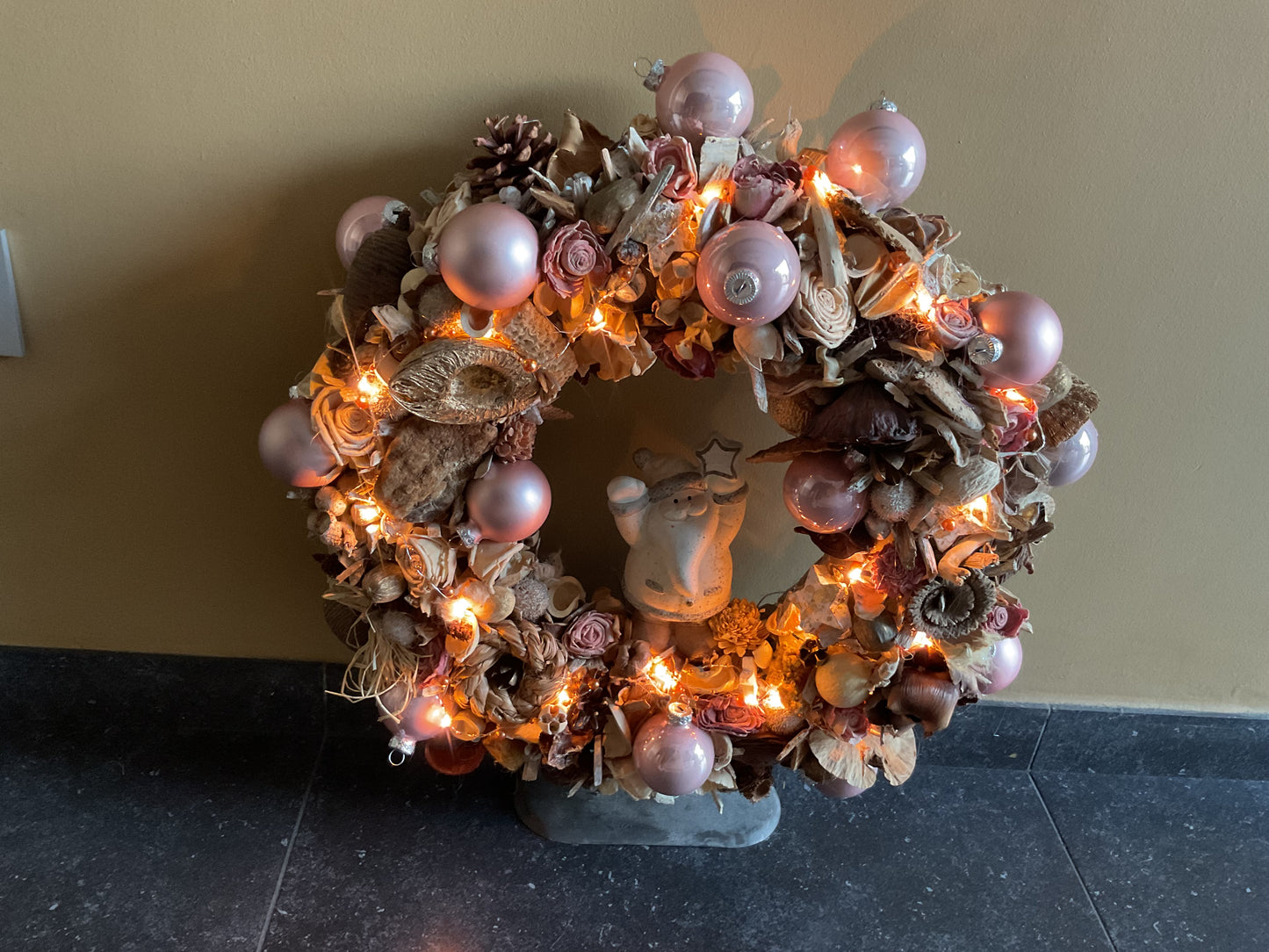 Staande kerstkrans