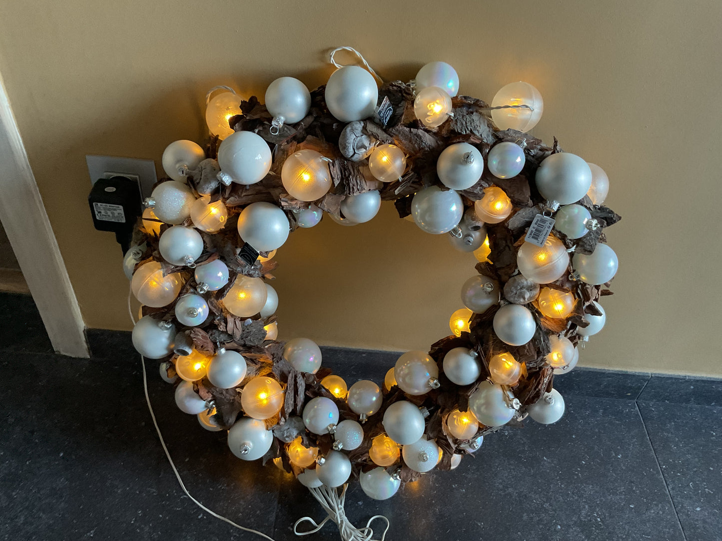 Grote kerstkrans