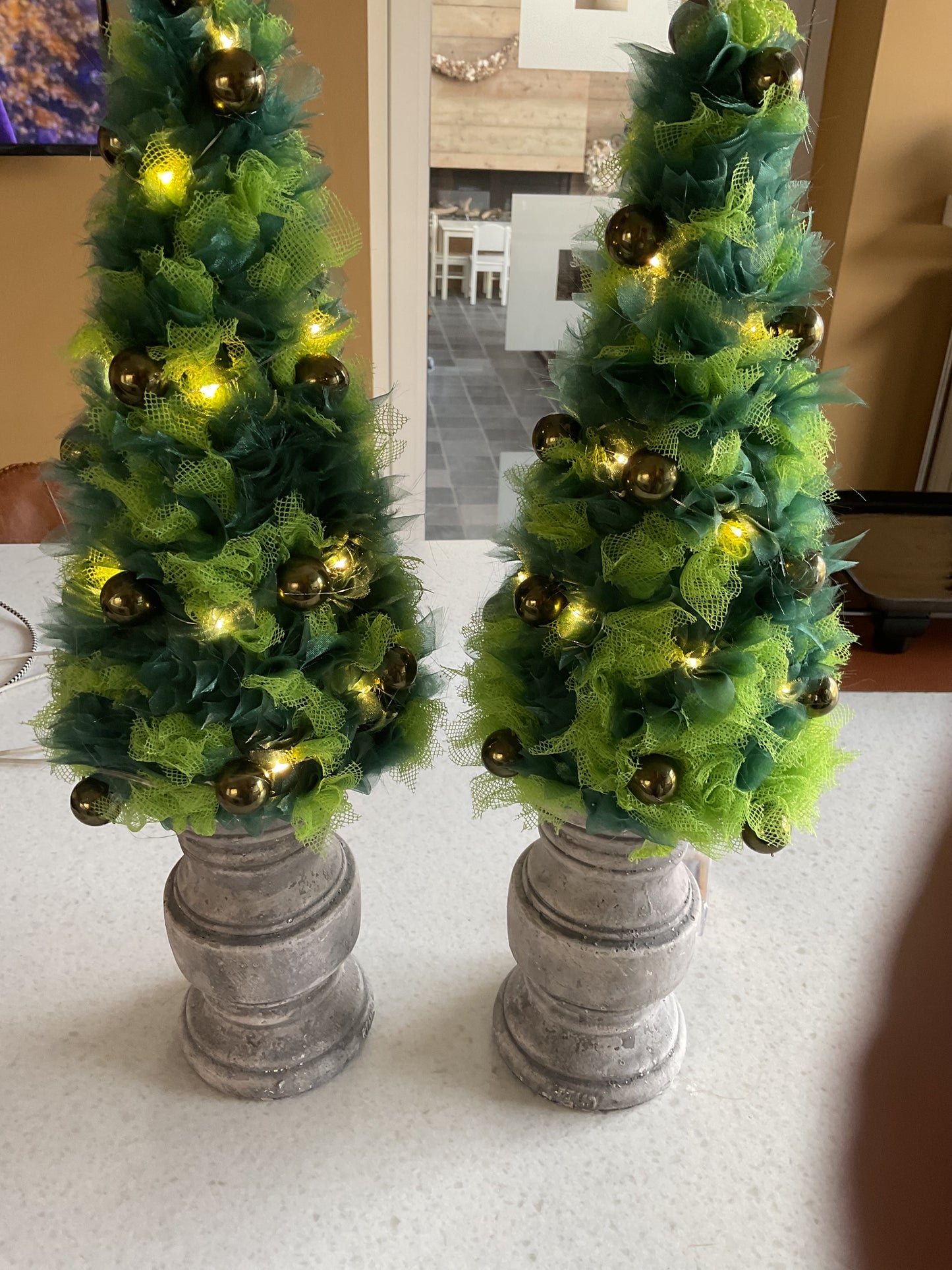 2 kerstboompjes