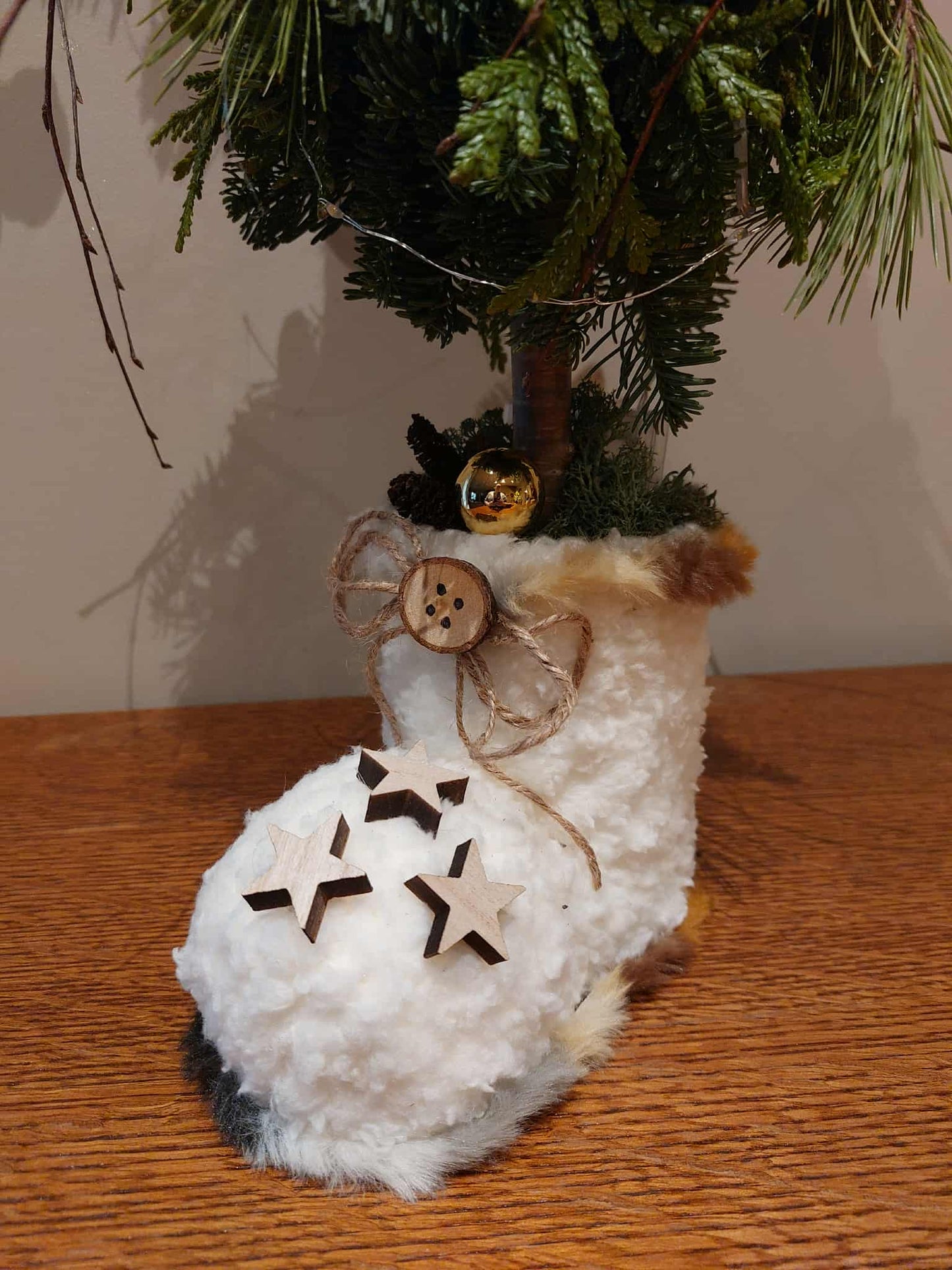 Workshop kerstboom in bot