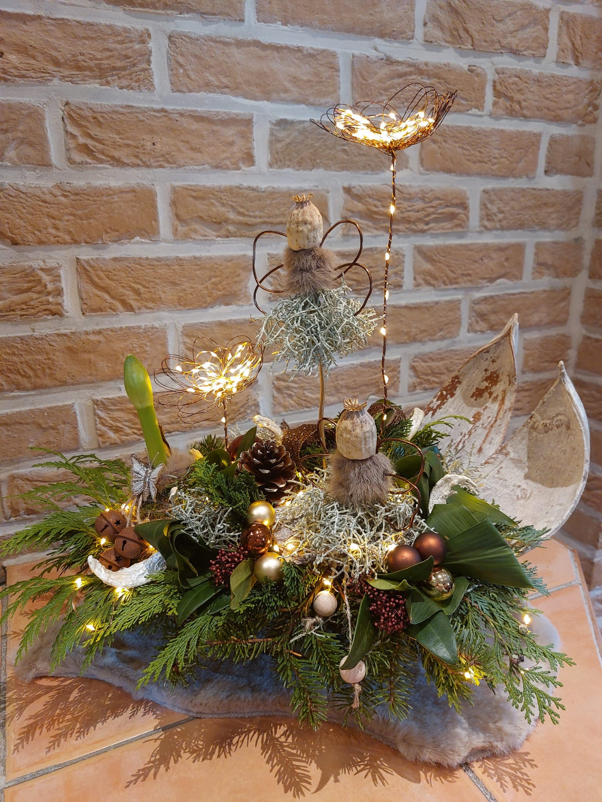 Workshop tafelstuk met engelentafereel