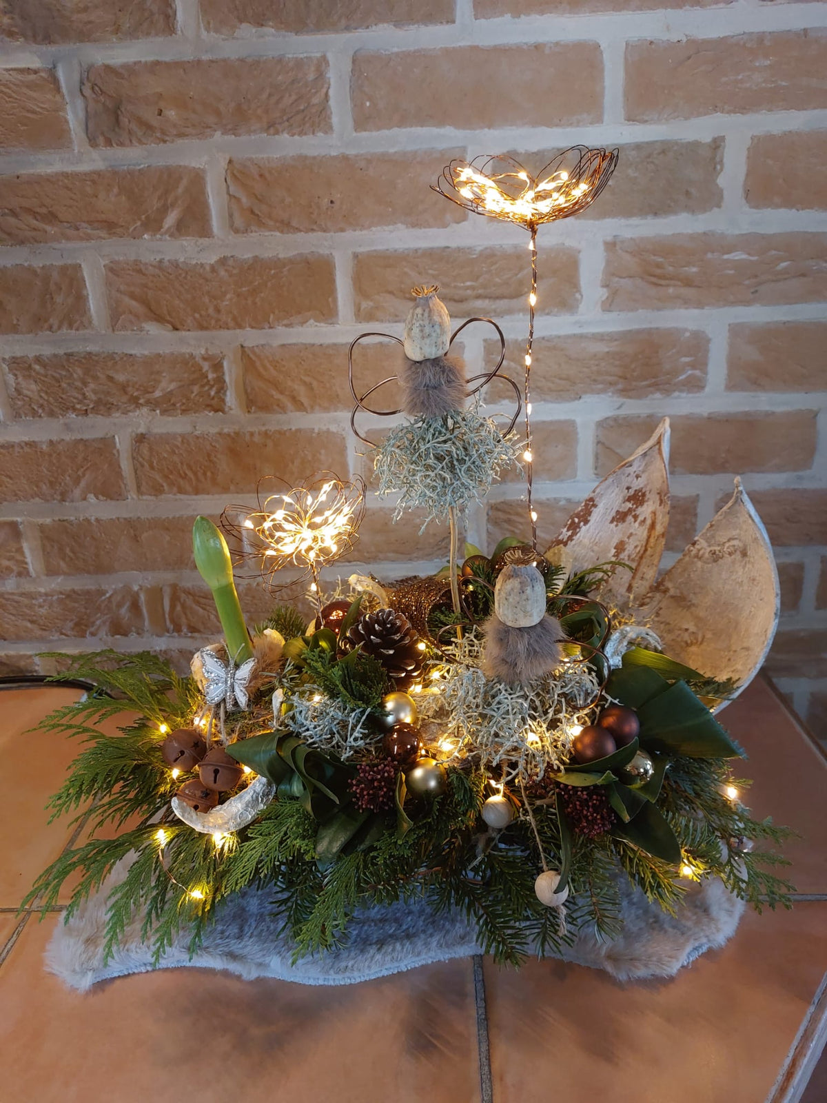 Workshop tafelstuk met engelentafereel