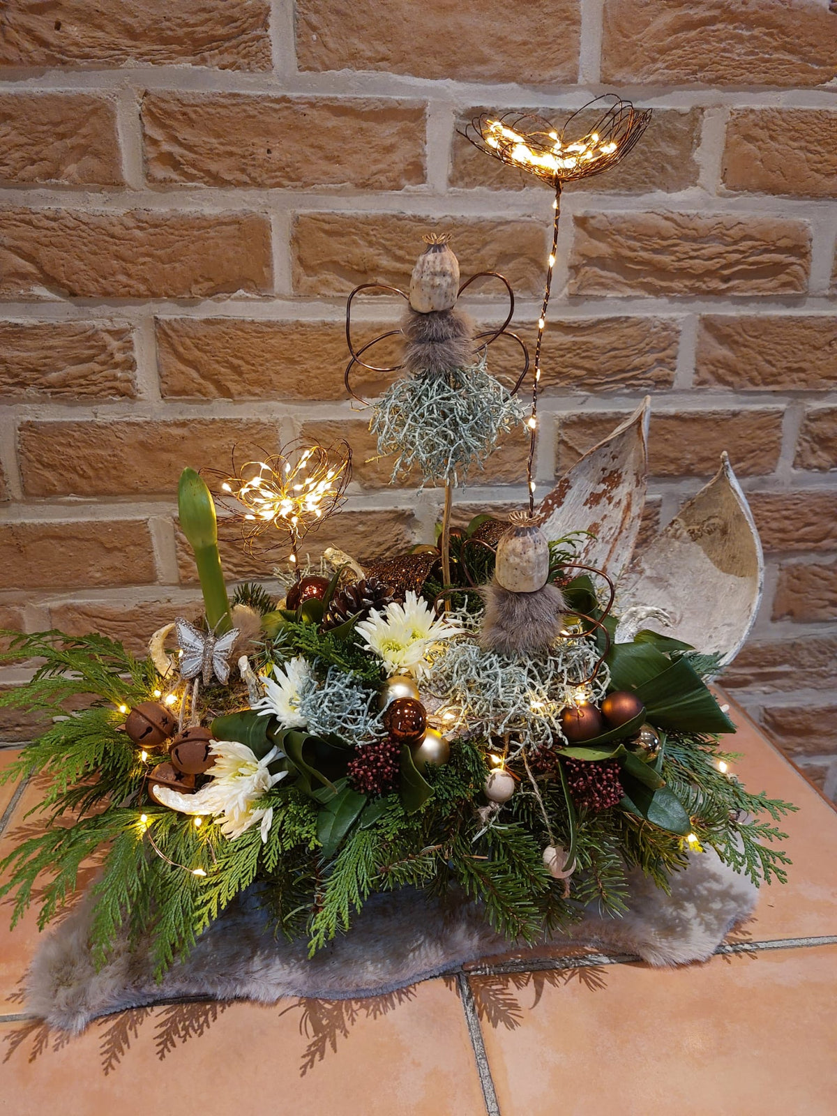 Workshop tafelstuk met engelentafereel