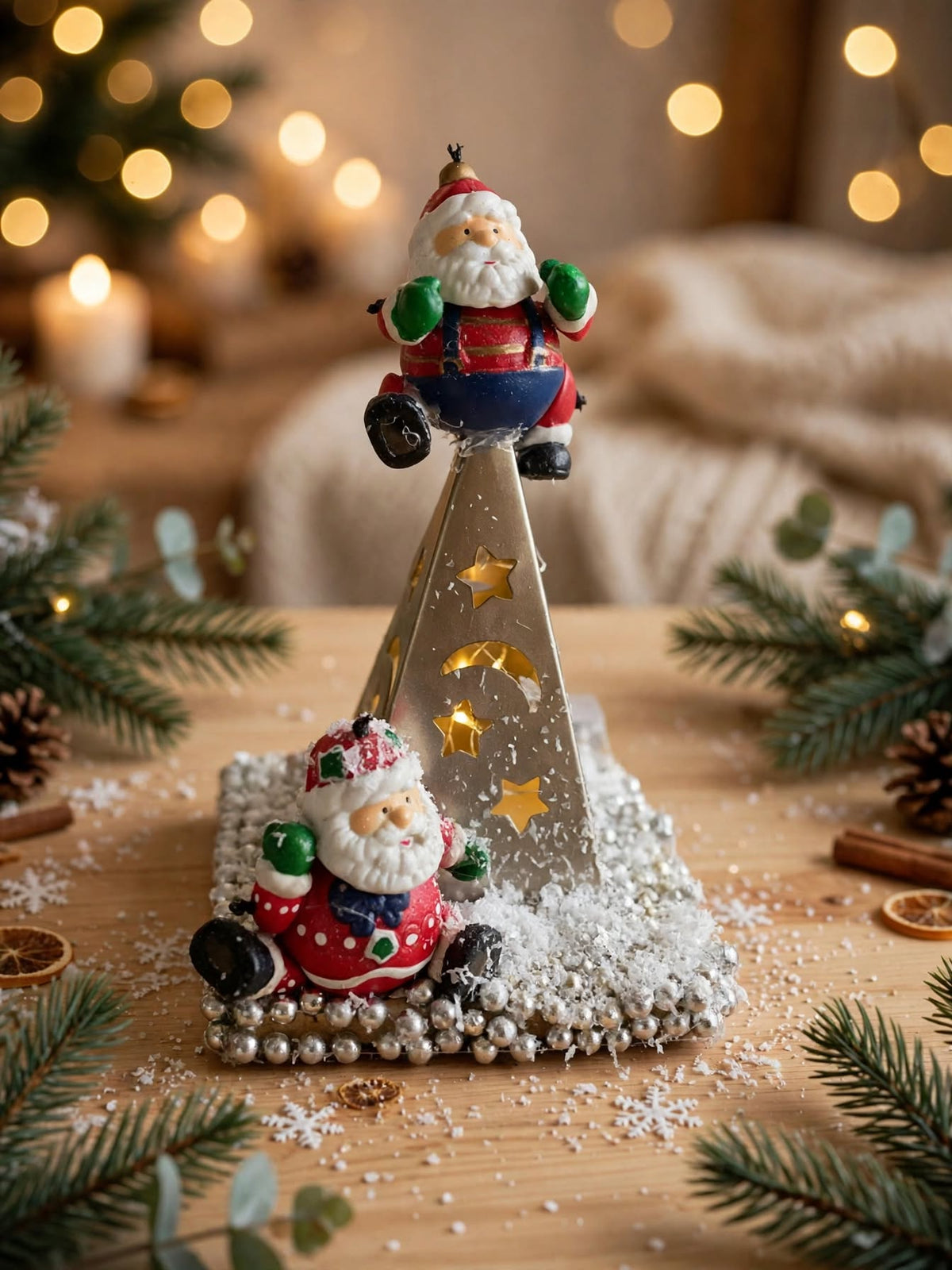 Gekke kerstmannen