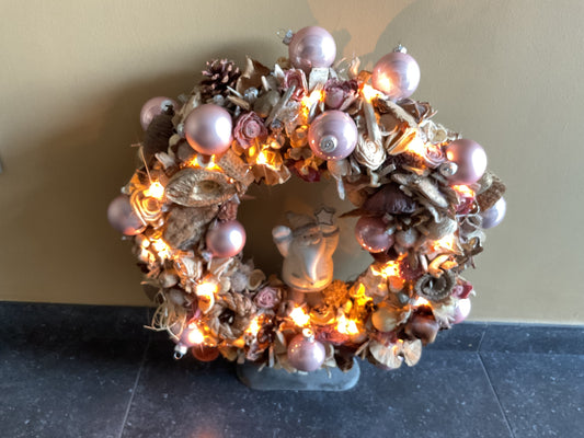 Staande kerstkrans