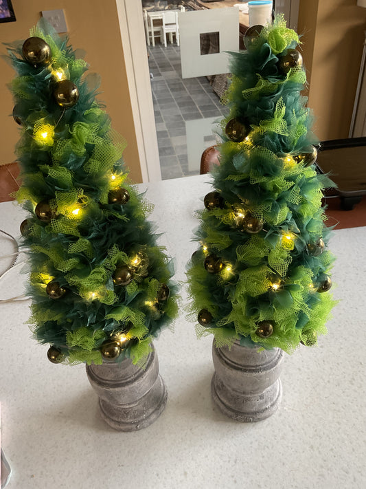 2 kerstboompjes