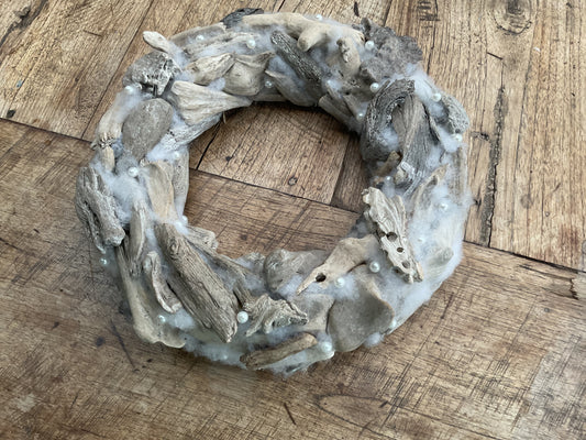 Workshop witte kerstkrans
