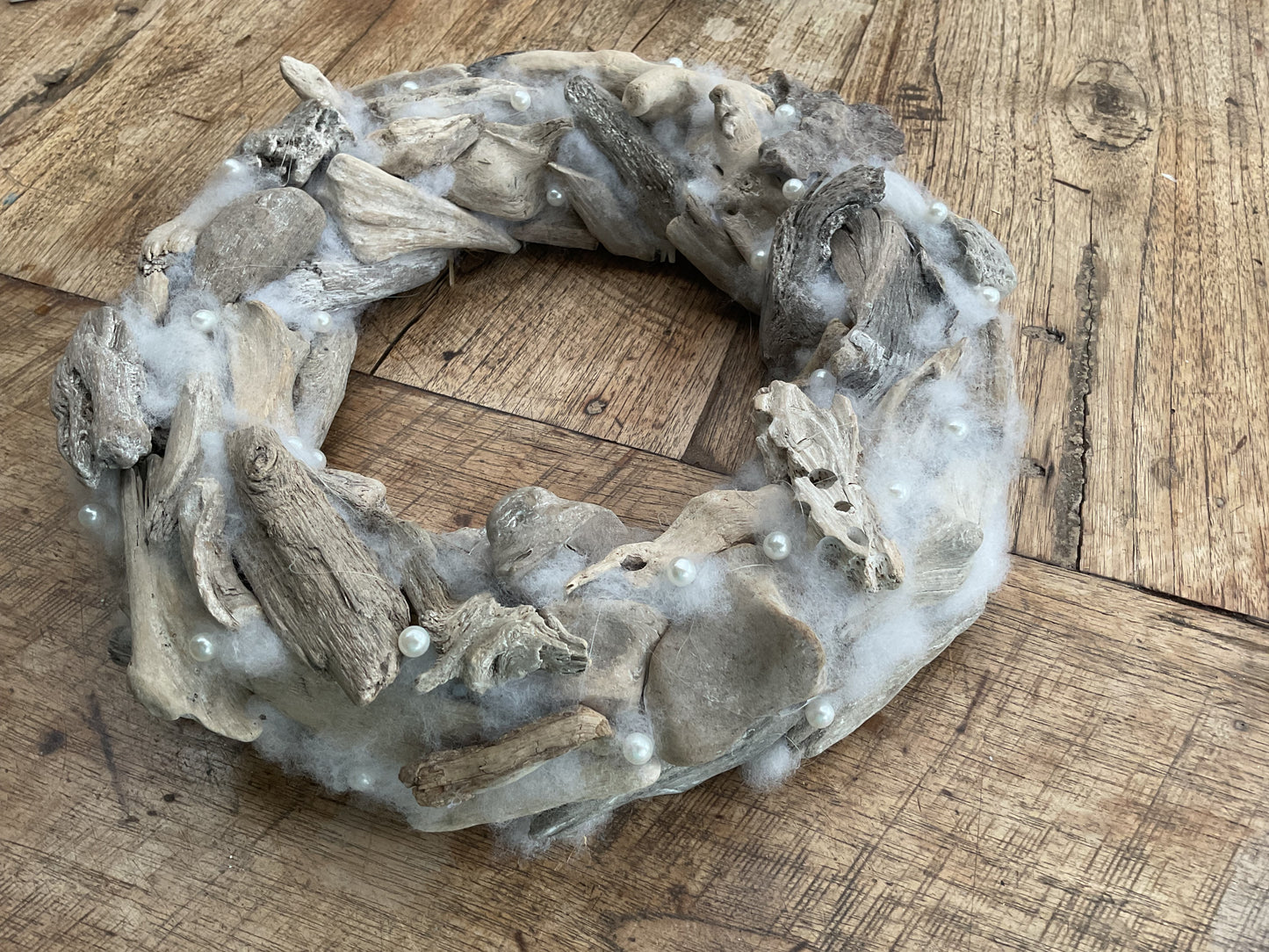 Workshop witte kerstkrans