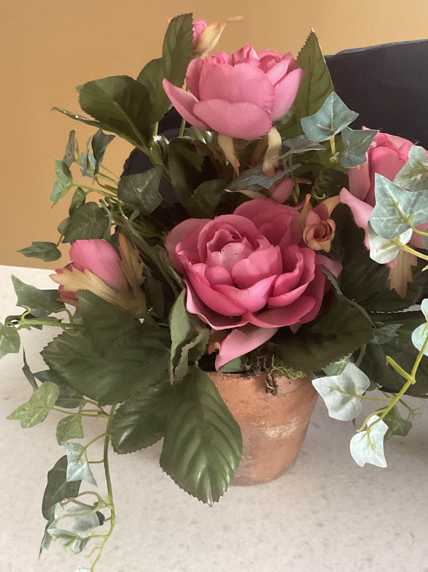 Oude bloempotjes
