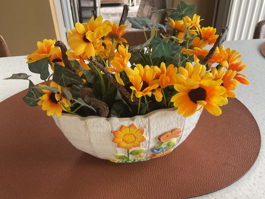 Zonnebloempotje 25 cm