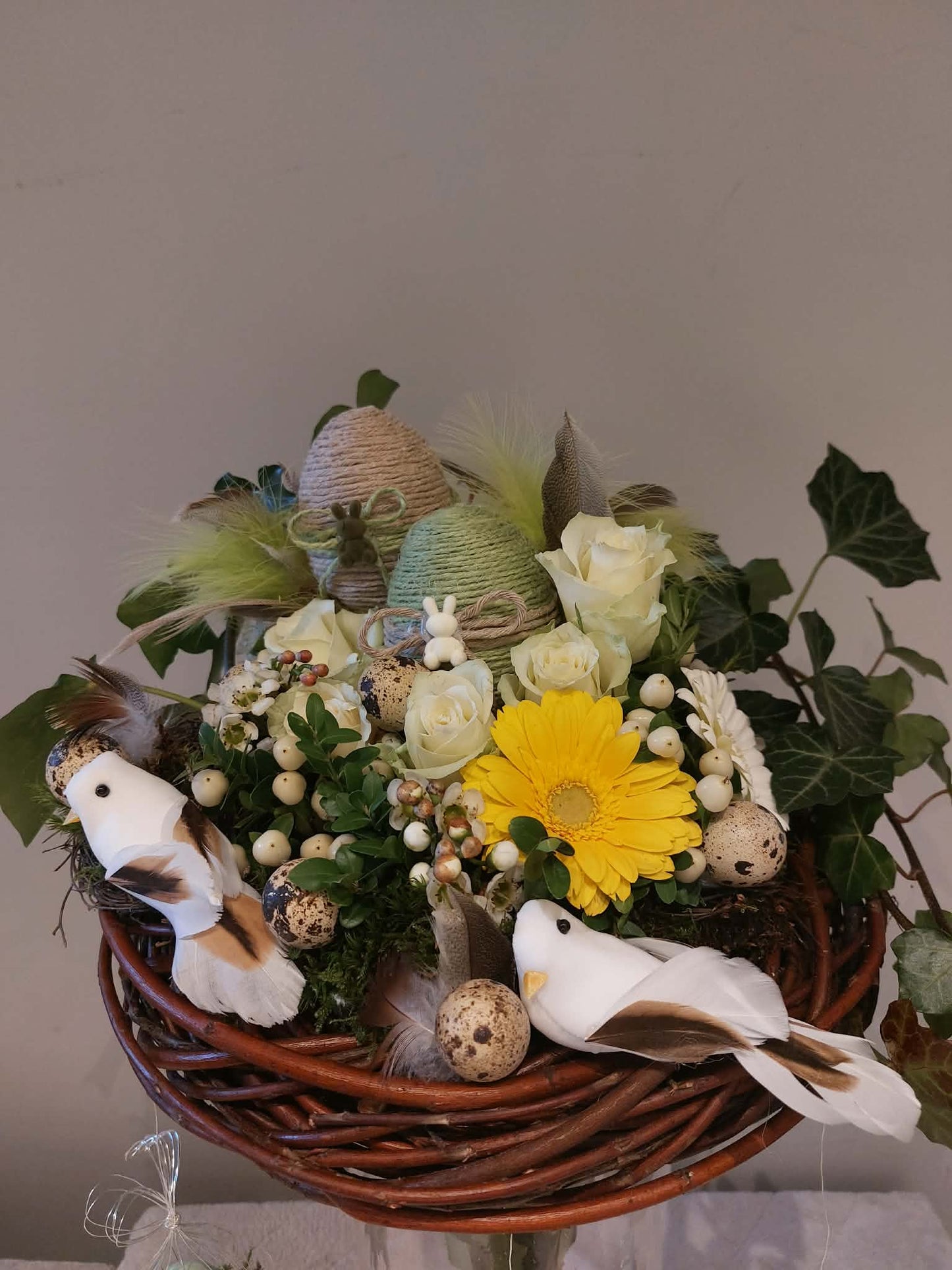 Workshop paasnest op vaas