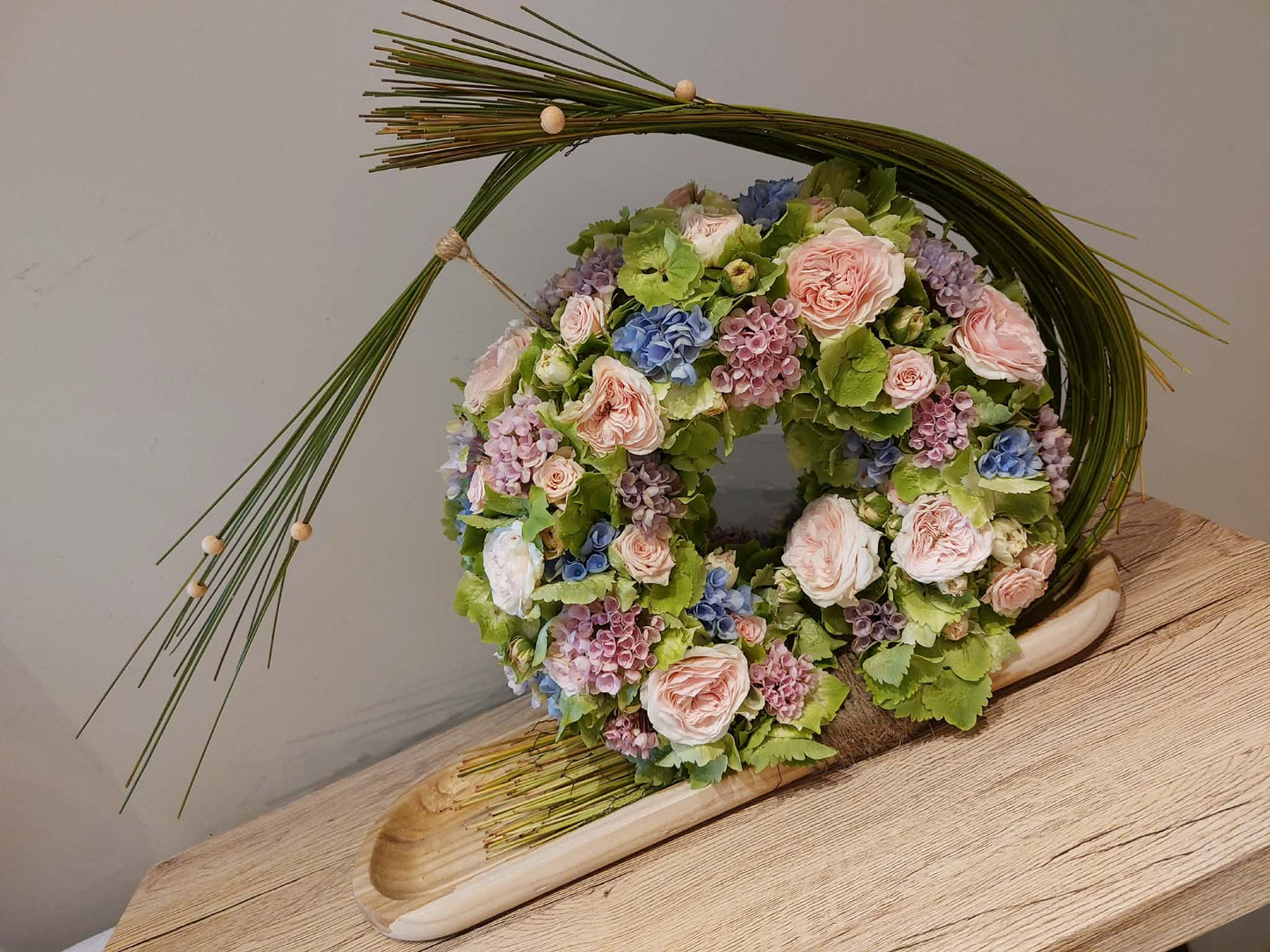 Workshop hortensiakrans op z’n zomers