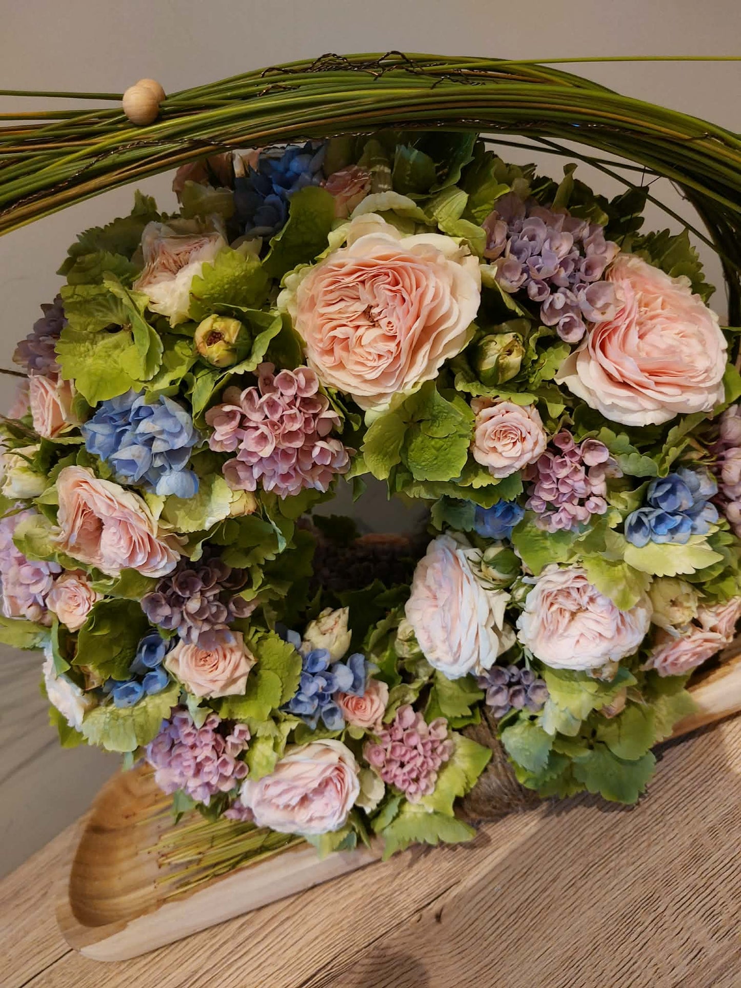 Workshop hortensiakrans op z’n zomers