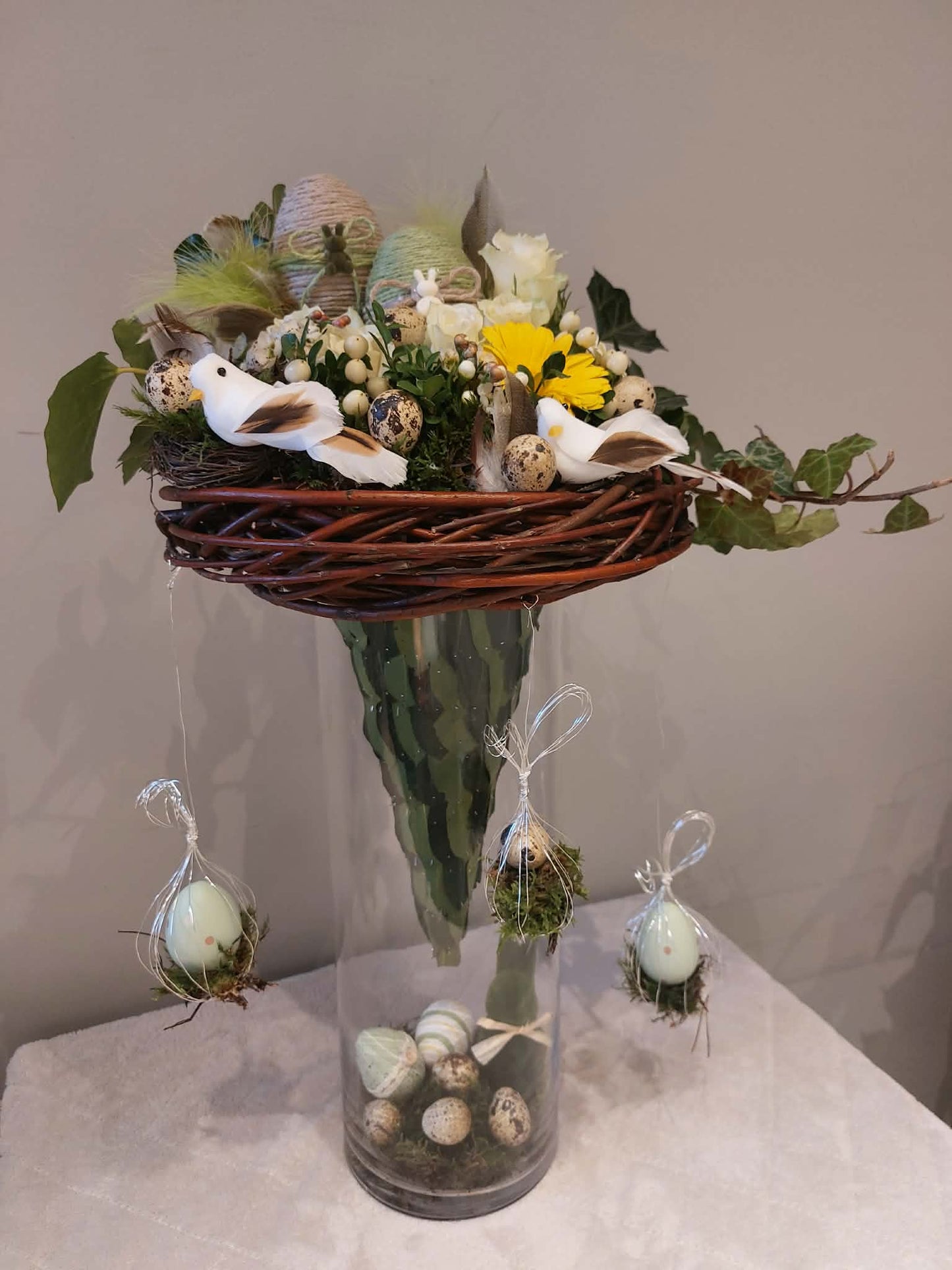 Workshop paasnest op vaas