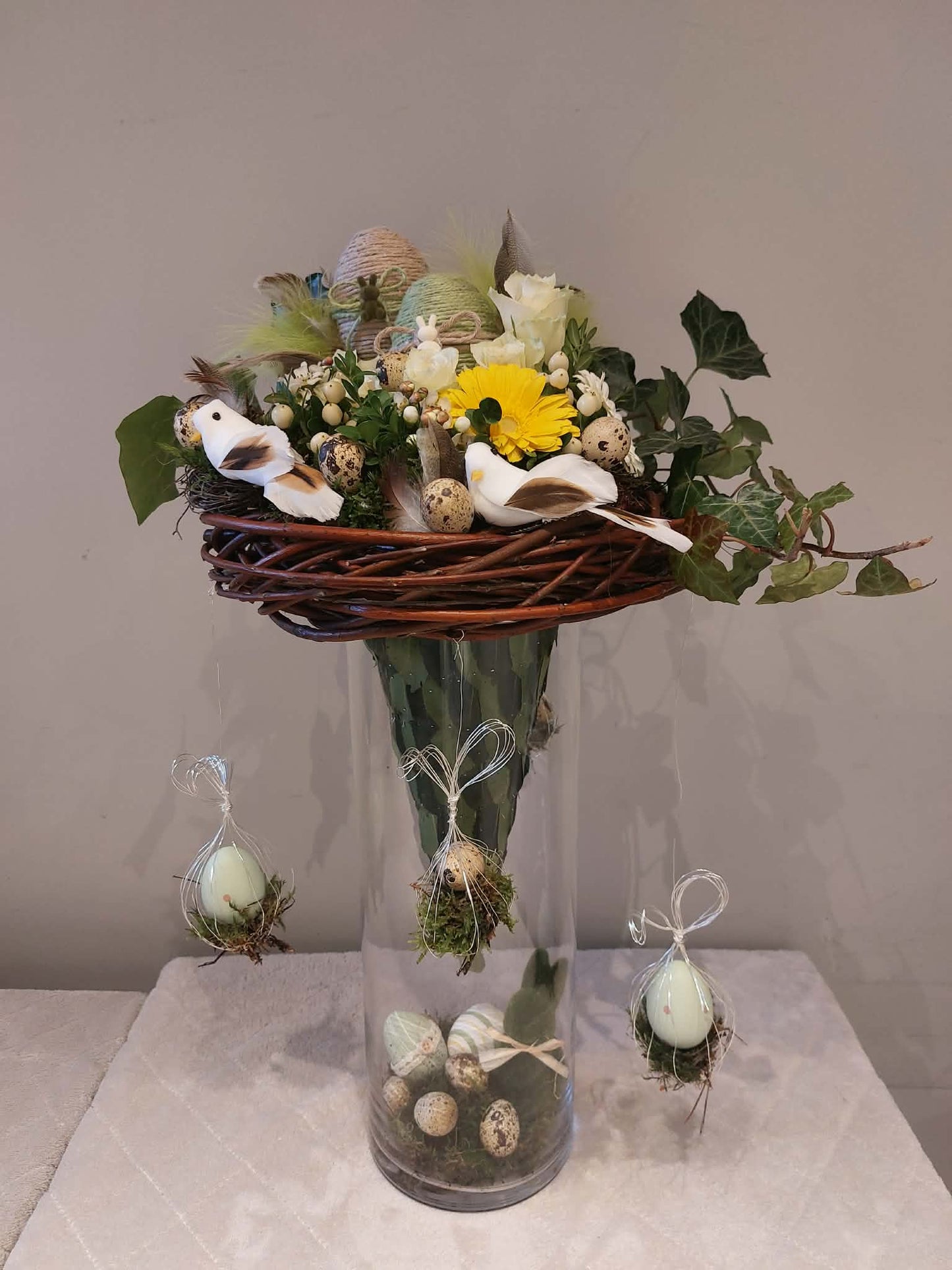 Workshop paasnest op vaas