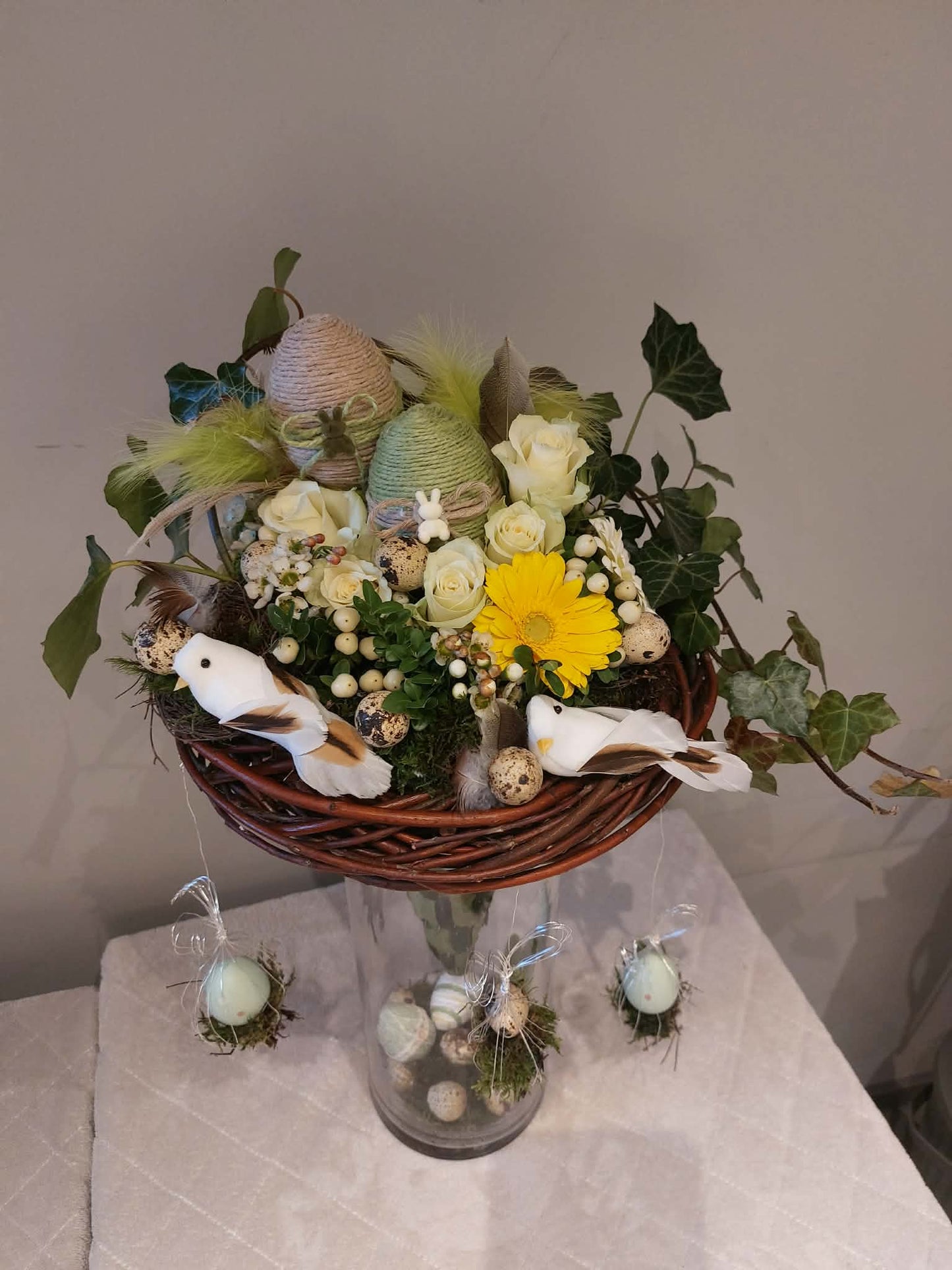 Workshop paasnest op vaas