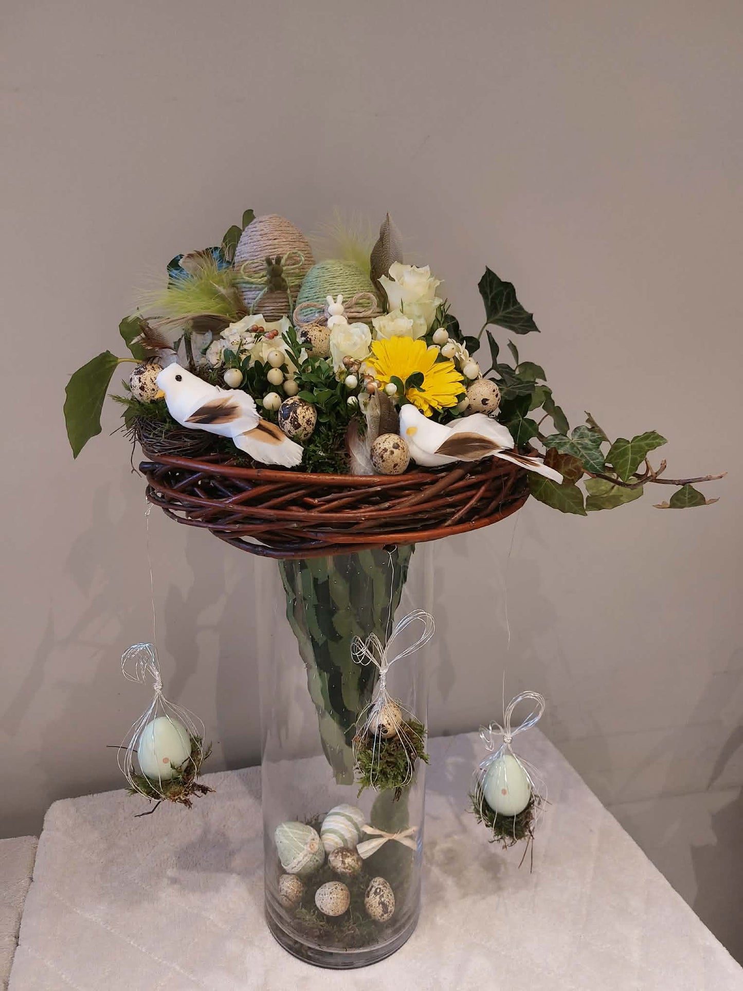 Workshop paasnest op vaas