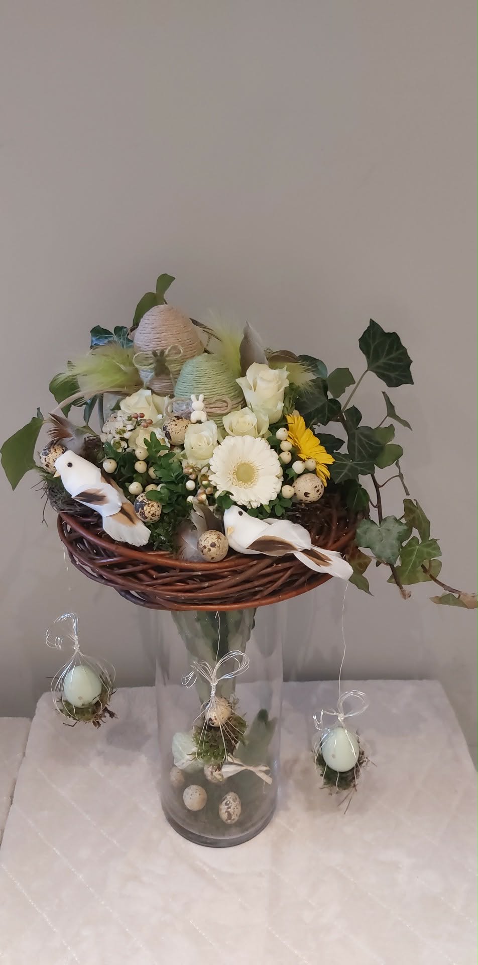 Workshop paasnest op vaas